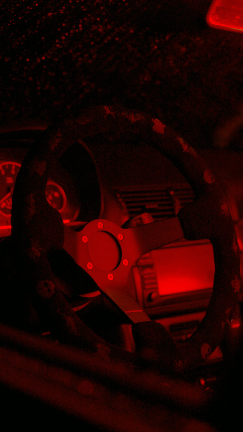 NRG RST-036MB-SPOOKY steering wheel front view