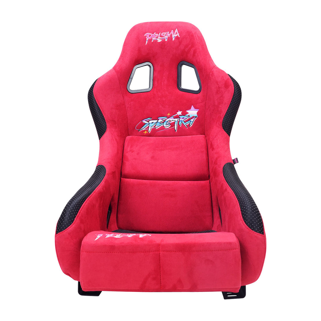 NRG SPECTRA ruby medium bucket seat front view