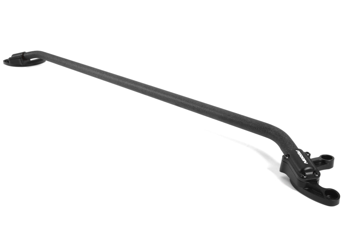 PERRIN PSP-SUS-060BK black front strut brace, view 1