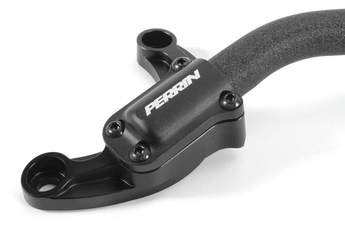 PERRIN PSP-SUS-060BK black front strut brace, view 3