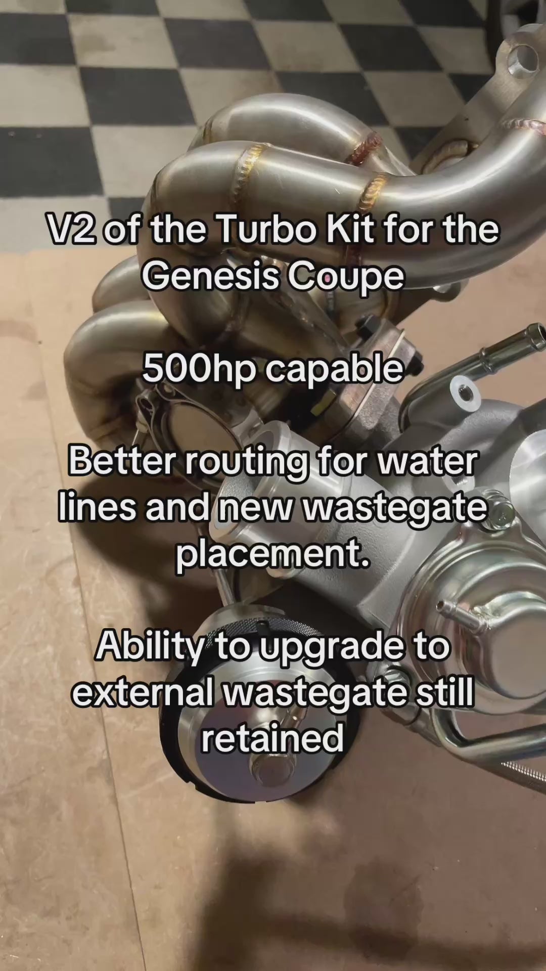 BTR 500 horsepower turbo kit for 2010-2014 Hyundai Genesis Coupe 2.0T-thumbmail-5