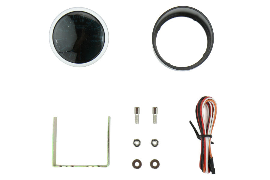 2-1/16" Green/White Volt Gauge-thumbmail-3