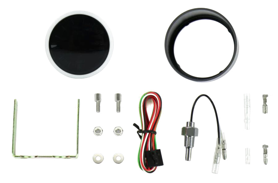 2-1/16" Amber / White - Electric Water Temperature Gauge-thumbmail-3