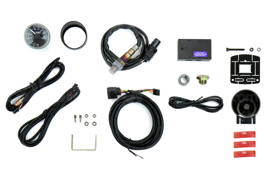 2-1/16" Wideband Premium White Pointer Clear Lens Air Fuel Ratio kit-Amber/White-thumbmail-3