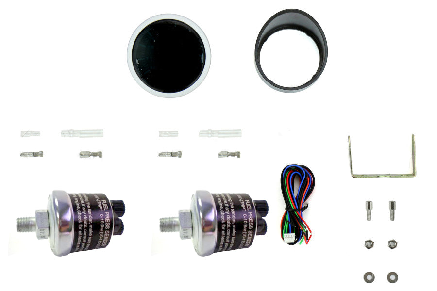 2-1/16" Digital Dual Air Pressure Gauge - LCD Display-thumbmail-2