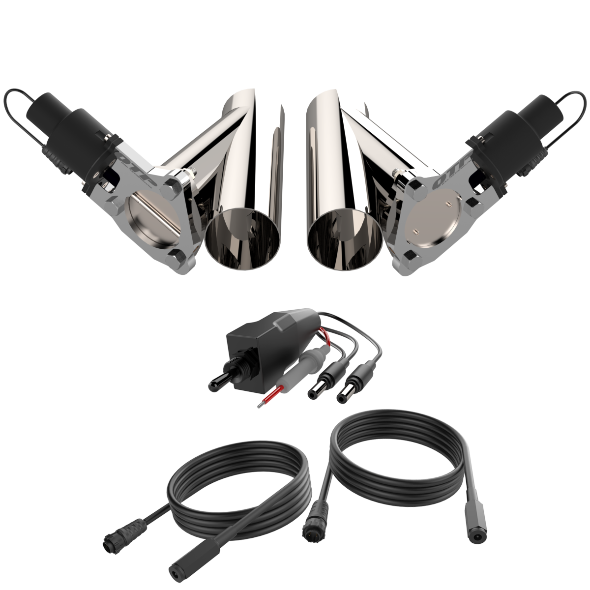 QTP QTEC60CP electric exhaust cutout kit, view 1