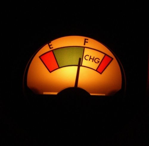 2-1/16" Golf Cart Battery Meter-state of Charge Meter 36v Volt LIGHTED-thumbmail-1