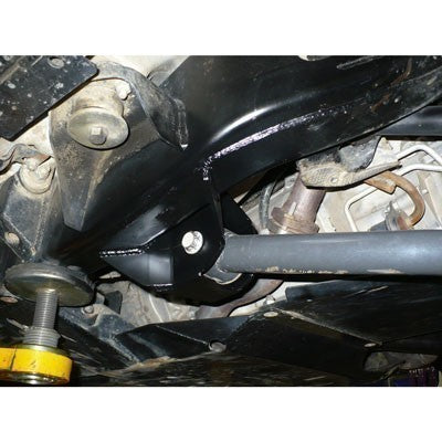 Synergy 5021 front lower control arm frame bracket installed view