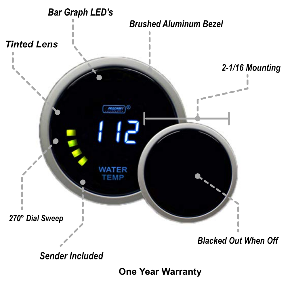 2-1/16" Digital Water Temperature Gauge-thumbmail-2