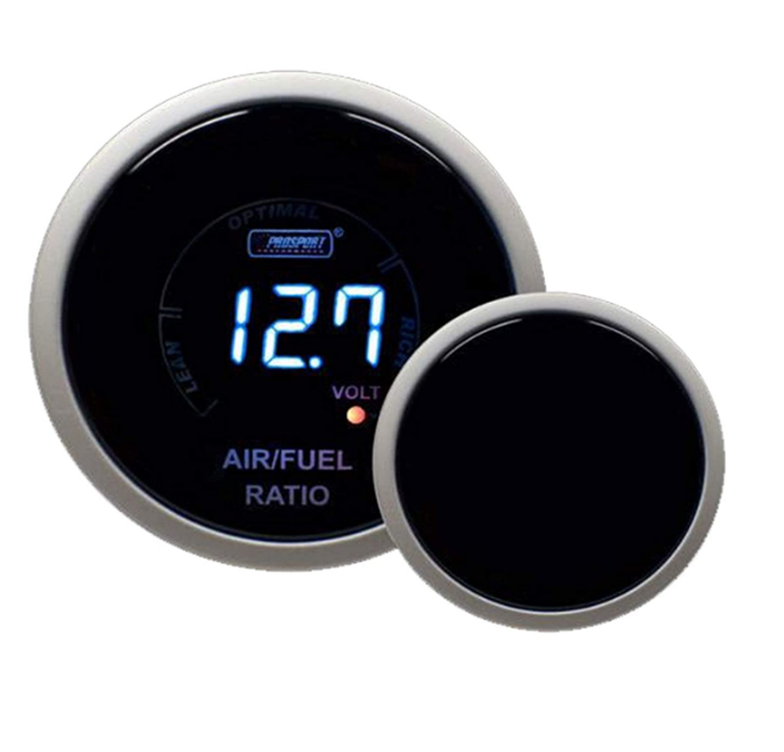 2-1/16" Digital Air Fuel Ratio & Volt Gauge - Blue-thumbmail-1
