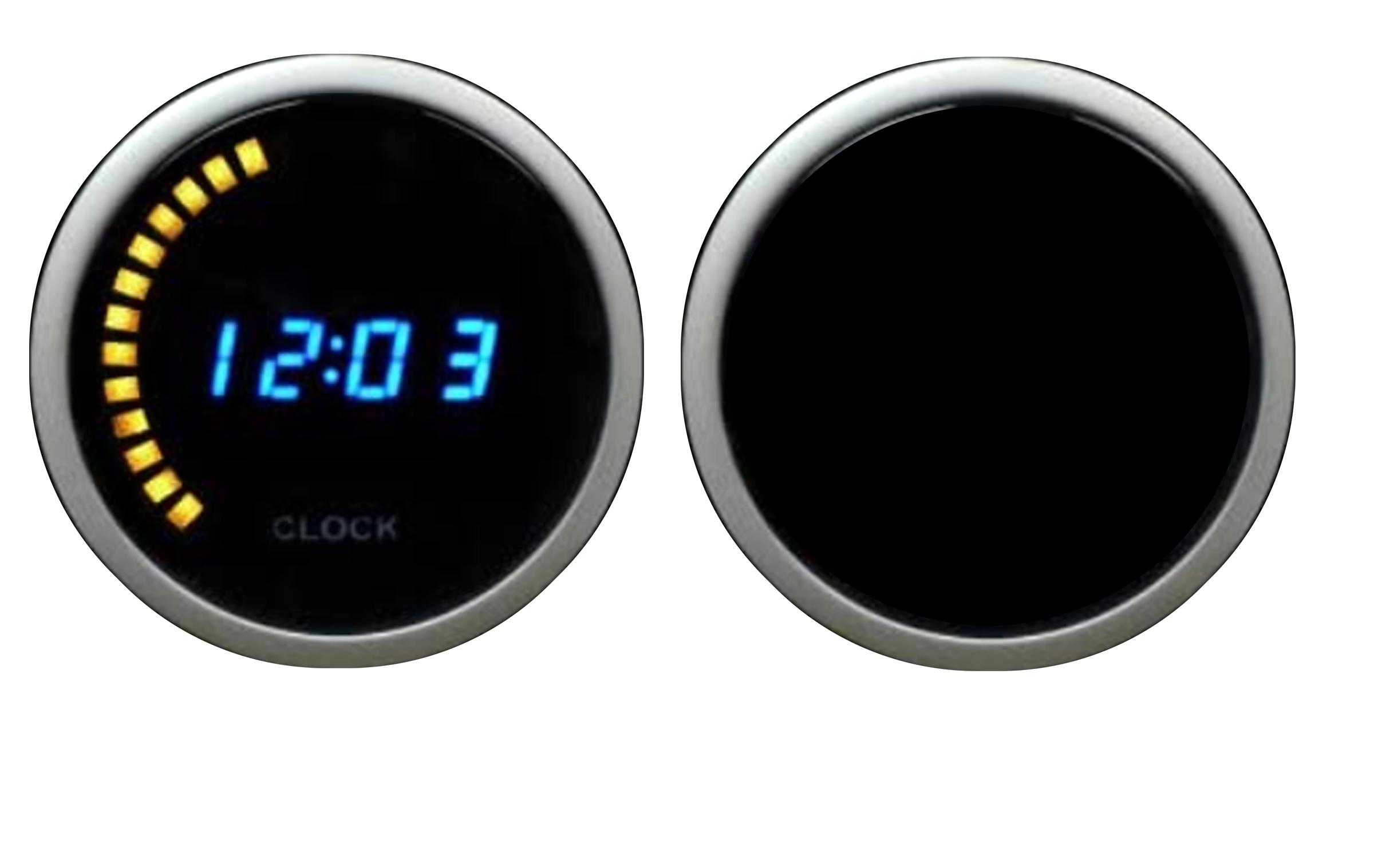 2-1/16" Digital Clock 12 volt -Blue-thumbmail-1