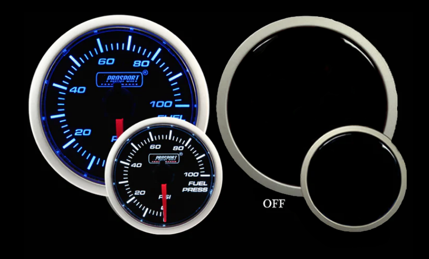 2-1/16" Blue/White Fuel Pressure-thumbmail-4