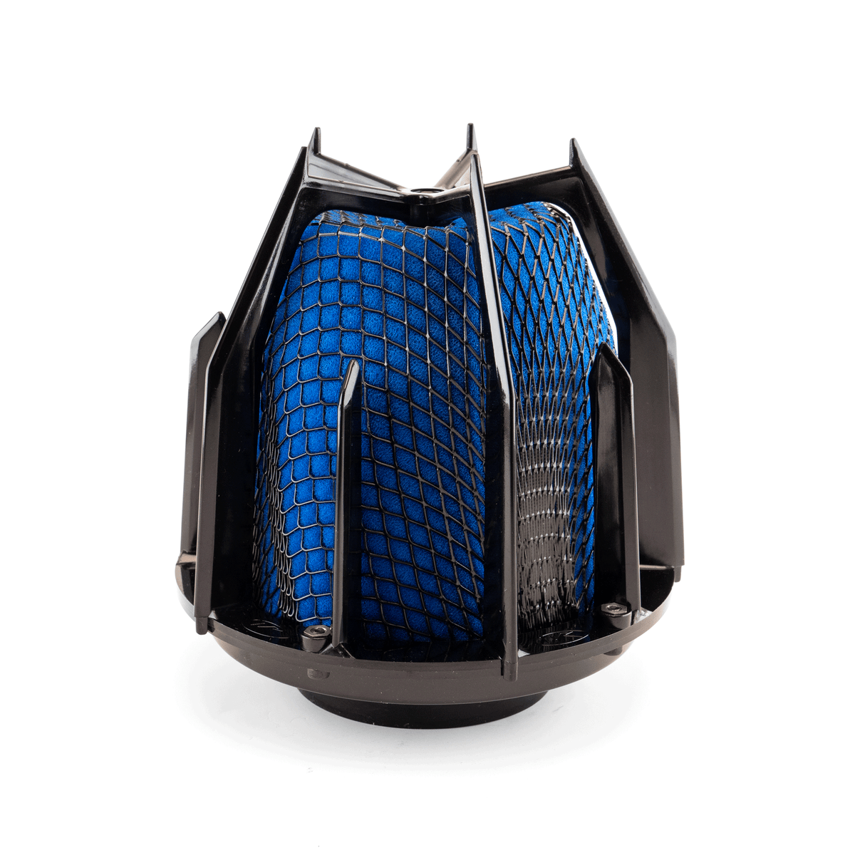 Weapon R 3-inch Dragon air filter 812-212-103, black cage and blue foam