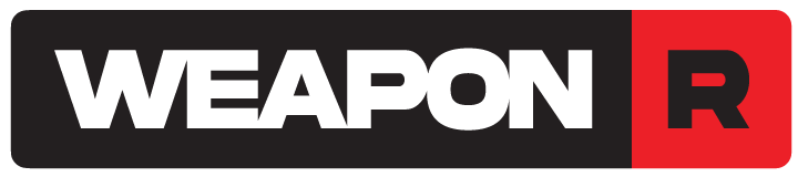 Weapon R logo — exact product photo unavailable
