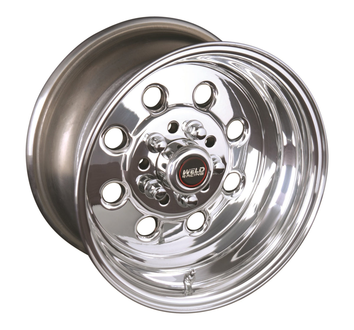 Weld 90-56344 — Draglite 15x6 / 5x114.3 / 2.5 BS / 3.18 HB - Polished - Non-BL Wheel — product photo