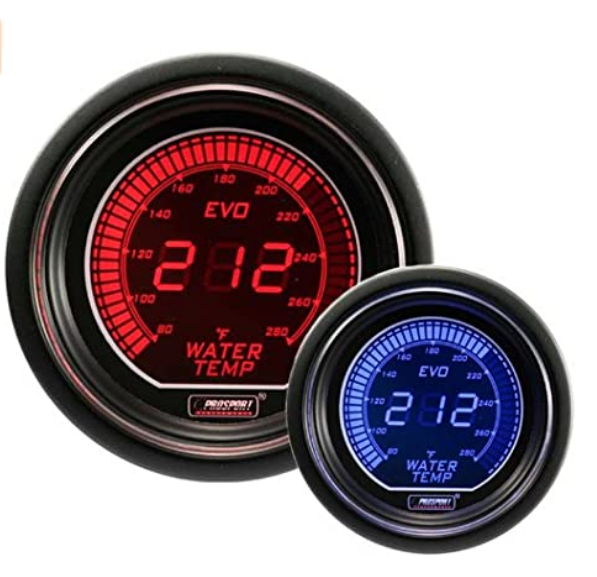 2-1/16" Evo Electrical Water Temperature Gauge-thumbmail-1