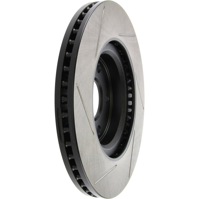 StopTech 13-15 Nissan Pathfinder Slotted Front Left Rotor-thumbmail-4