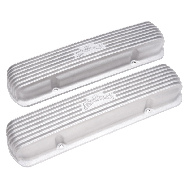 Edelbrock Valve Cover Classic Series Pontiac 1962-1979 301-455 CI V8 Satin-thumbmail-3