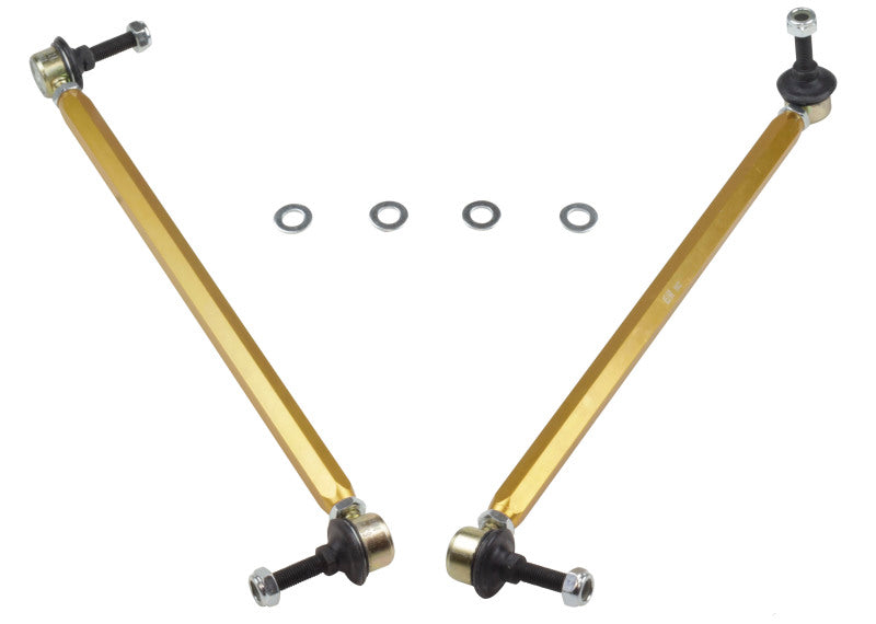 Whiteline 10+ Chevy Camaro FR Coupe Front Sway Bar - Link Assy H/D Adj Steel Ball (380mm C to C)-thumbmail-4