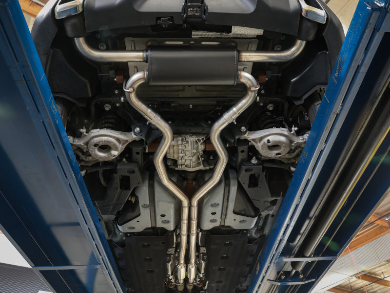 aFe Vulcan Series 2 1/2in 304 SS Cat-Back 19-20 Ford Edge ST V6 2.7L(tt)-thumbmail-2