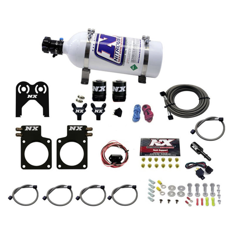 Nitrous Express Nissan GT-R Nitrous Plate Kit (35-300HP) w/5lb Bottle-thumbmail-1