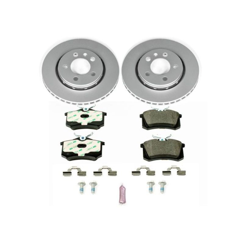 Power Stop 00-06 Audi TT Quattro Rear Euro-Stop Brake Kit-thumbmail-1