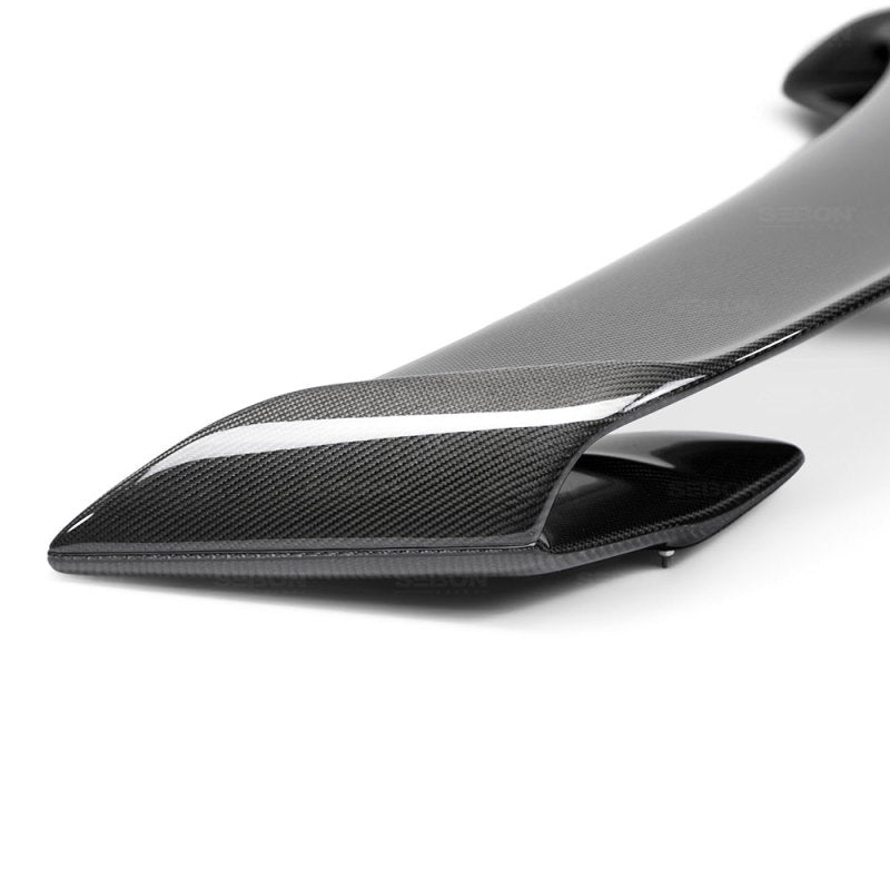 Seibon 09-10 Nissan GTR R35 OEM Carbon Fiber Rear Spoiler-thumbmail-1