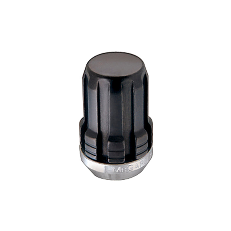 McGard SplineDrive Lug Nut (Cone Seat) M12X1.5 / 1.24in. Length (4-Pack) - Black (Req. Tool)-thumbmail-1