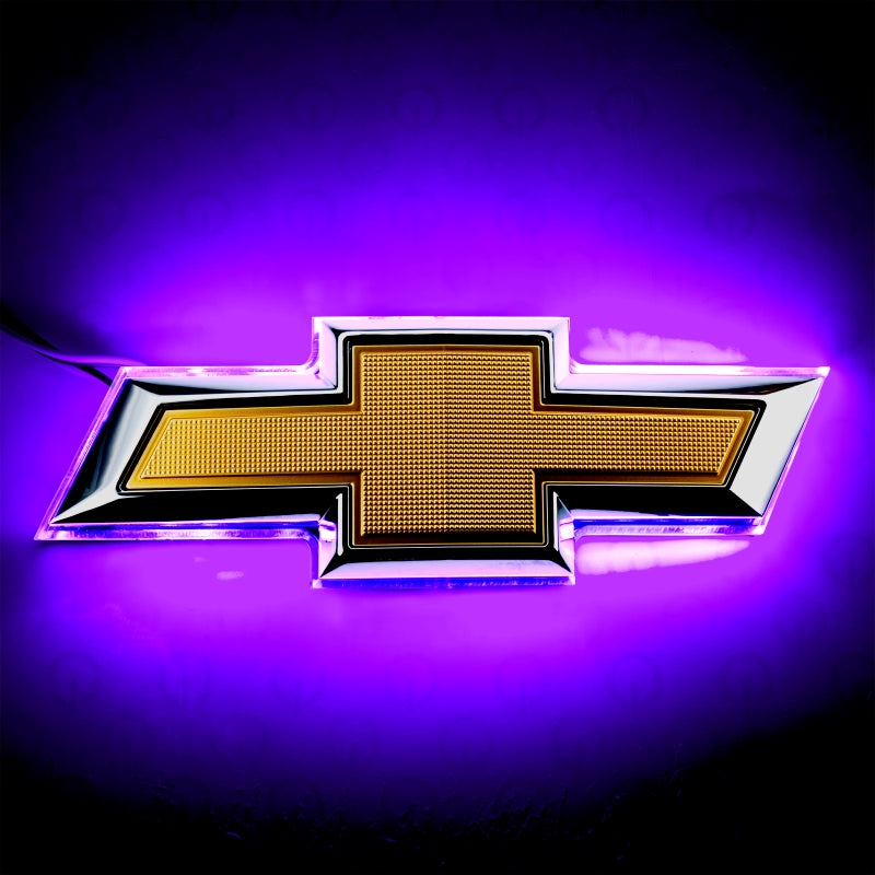 Oracle 14-15 Chevrolet Camaro Illuminated Bowtie - Dual Intensity - UV/Purple-thumbmail-4
