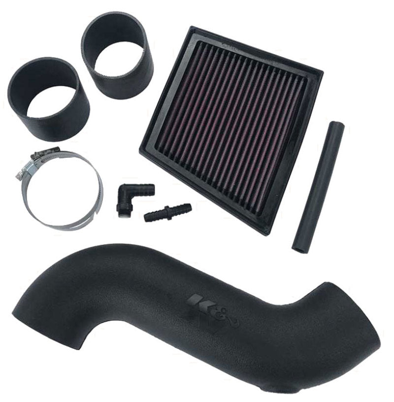 K&N 13-17 Ford Fiesta ST 1.6L (Will Not Fit US Models - Intl Only) F/I Performance Air Intake System-thumbmail-2