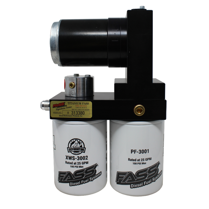 FASS Class 8 165gph/16-18psi Titanium Signature Series Fuel Air Separation System TS 165G-thumbmail-1