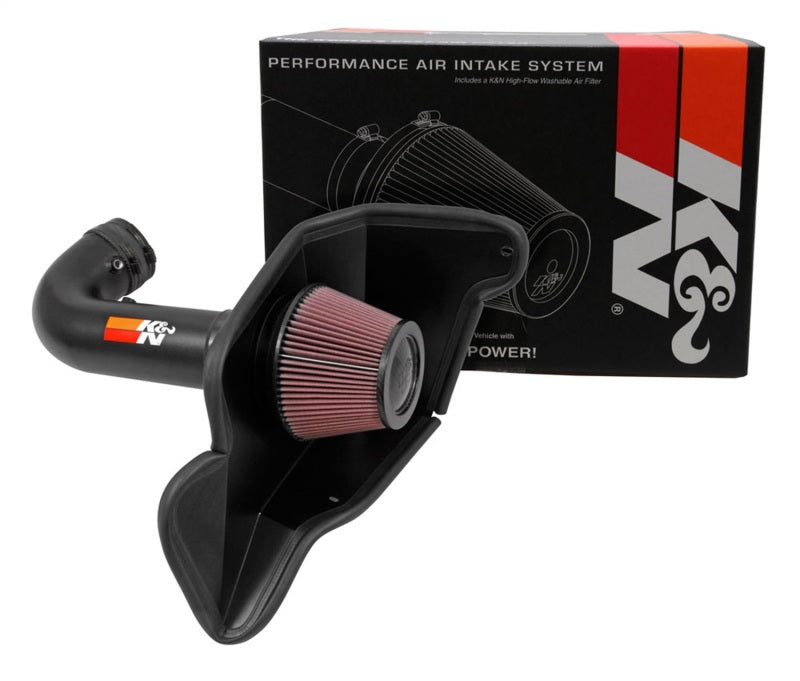K&N 2016-2017 Ford Mustang Shelby 5.2L V8 Typhoon Cold Air Intake System-thumbmail-9
