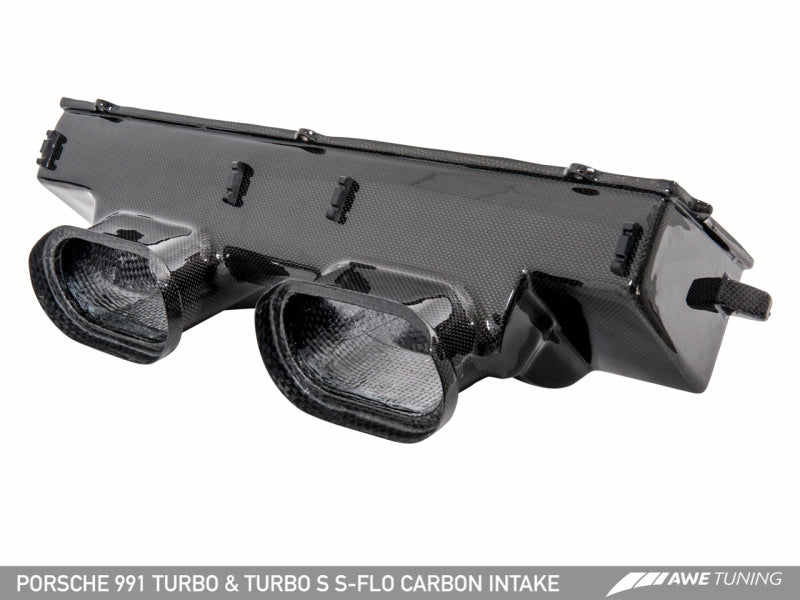 AWE Tuning Porsche 991 (991.2) Turbo and Turbo S S-FLO Carbon Intake-thumbmail-6