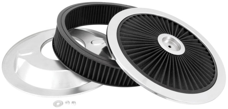 Spectre ExtraFlow HPR Air Cleaner Assembly 14in. x 3in. - Black-thumbmail-3