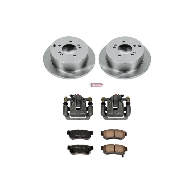 Power Stop 01-06 Hyundai Santa Fe Rear Autospecialty Brake Kit w/Calipers-thumbmail-1