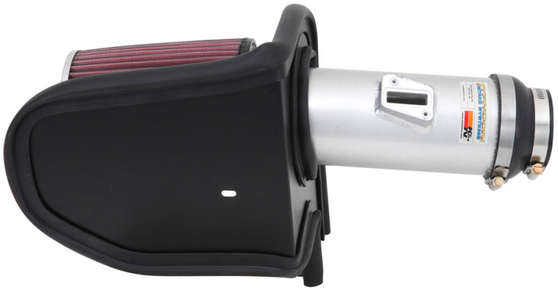 K&N 13-14 Honda Accord 3.5L V6 69 Series Typhoon Air Intake System - Silver Cold Air Intake Kit-thumbmail-7