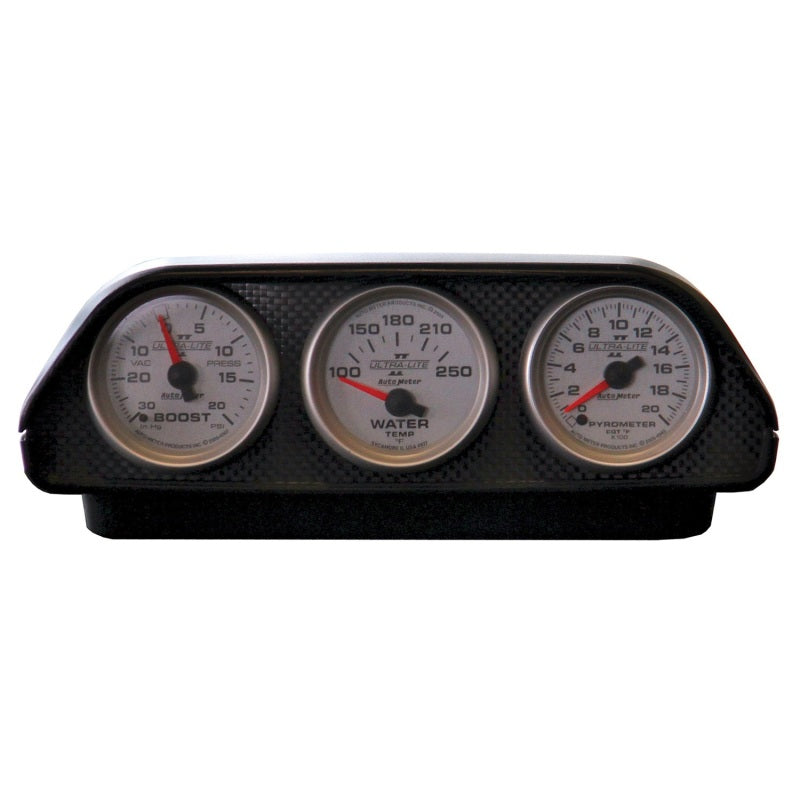 Autometer Triple 52mm Universal Fit Dash Top Pod-thumbmail-2