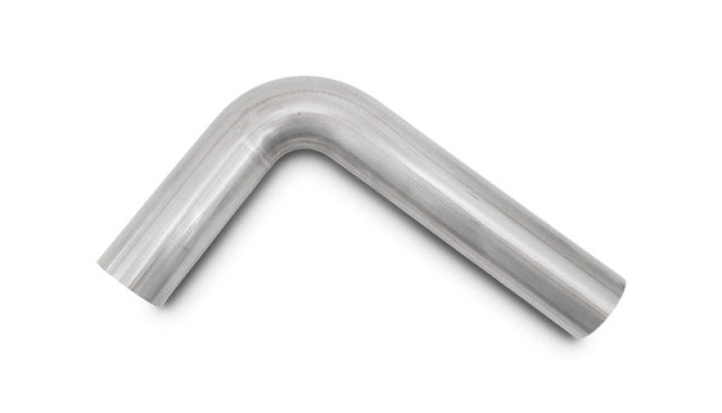 Vibrant 90 Degree Mandrel Bend 2in OD x 6in CLR 304 Stainless Steel Tubing-thumbmail-1
