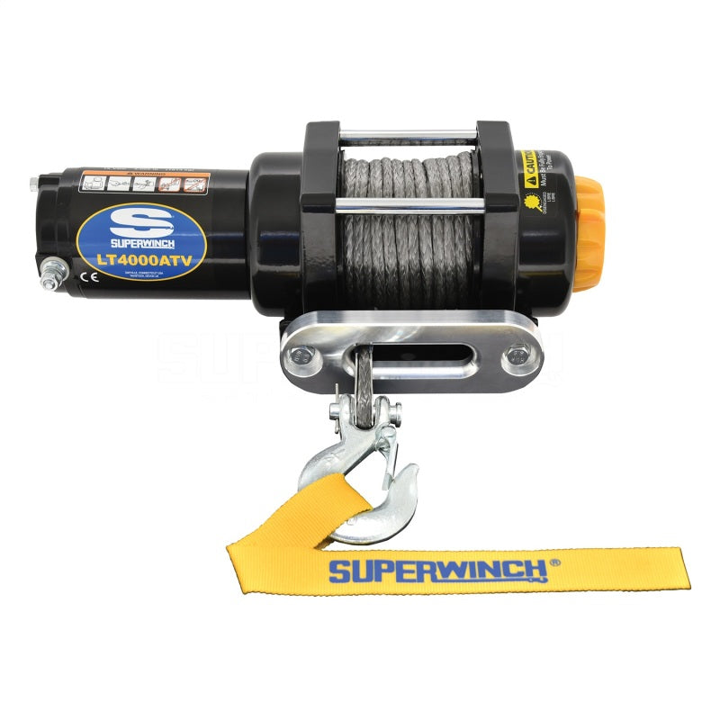 Superwinch 4000 LBS 12V DC 3/16in x 50ft Synthetic Rope LT4000 Winch-thumbmail-2