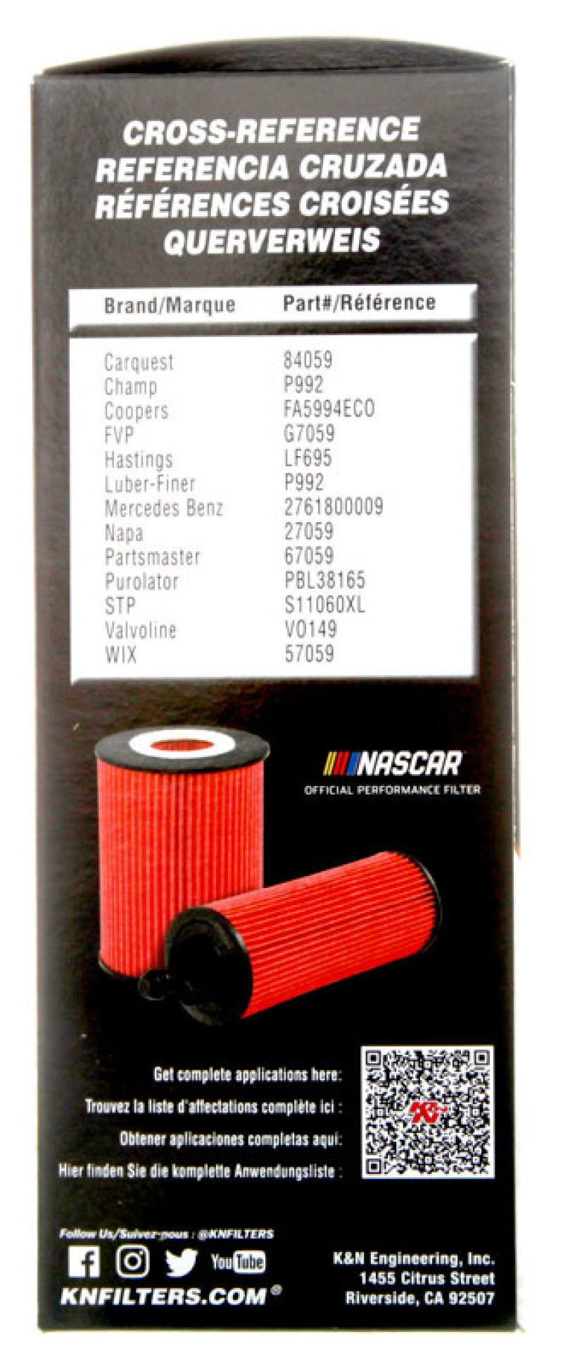 K&N 2020 Mercedes-Benz C43 AMG Oil Filter-thumbmail-2