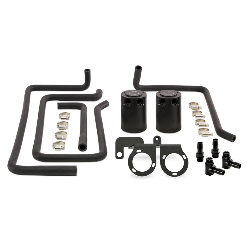 Mishimoto 09+ Nissan 370Z Direct Fit Baffled Oil Catch Can - Black-thumbmail-1