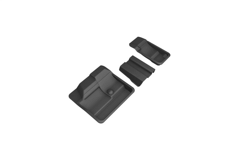 3D MAXpider 17-21 Tesla Model Y Kagu 3rd Row Floormats - Black-thumbmail-1