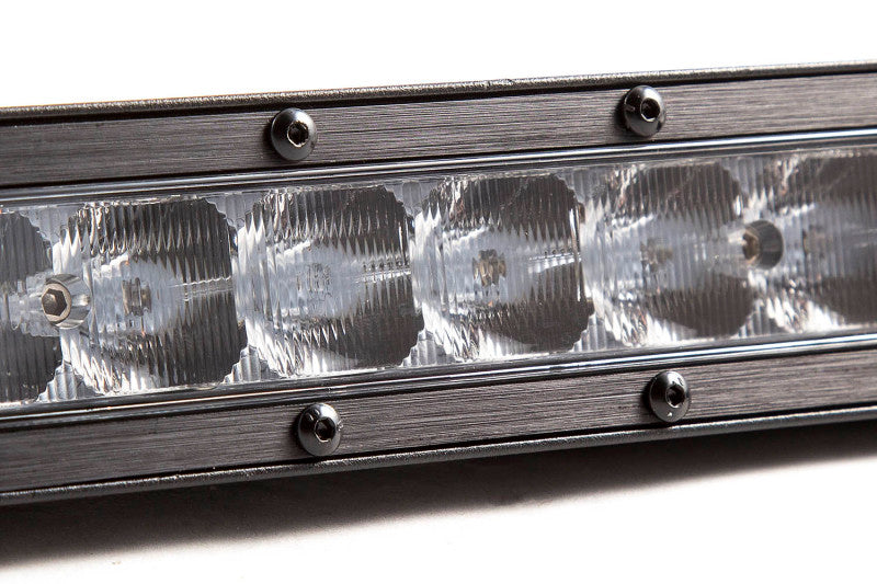 Diode Dynamics 18 In LED Light Bar Single Row Straight Clear Flood Each Stage Series