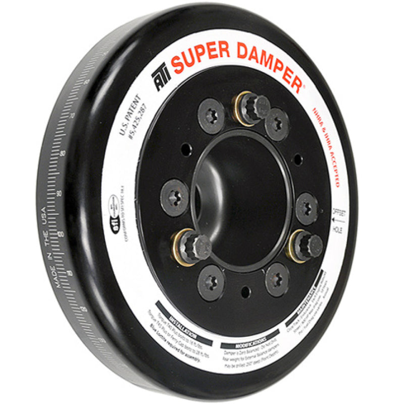 ATI Damper - 7.074in - Alum LW - Honda K20 - Race Only - No Belt Drives-thumbmail-1