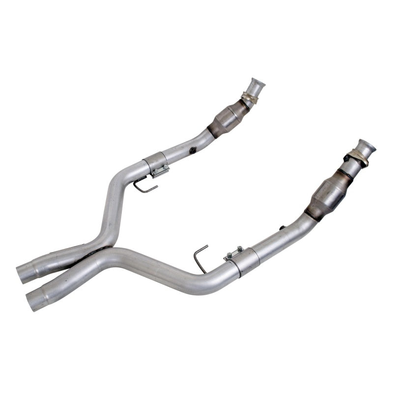 BBK 05-10 Mustang 4.6 GT High Flow X Pipe With Catalytic Converters - 2-3/4-thumbmail-1