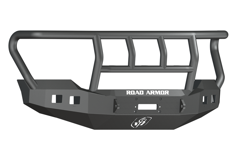Road Armor 11-16 Ford F-250 Stealth Front Winch Bumper w/Titan II Standard Flare - Tex Blk-thumbmail-1