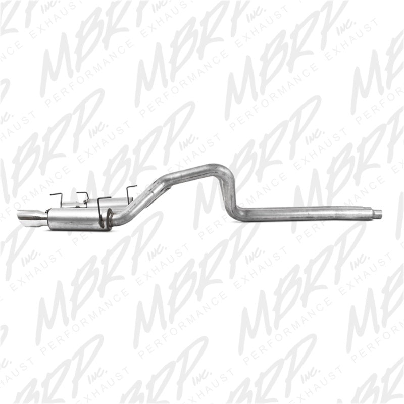 MBRP 05-09 Ford Mustang GT 4.6L Dual Split Rear Race Version AL/ 3in Cat Back Exhaust System-thumbmail-4