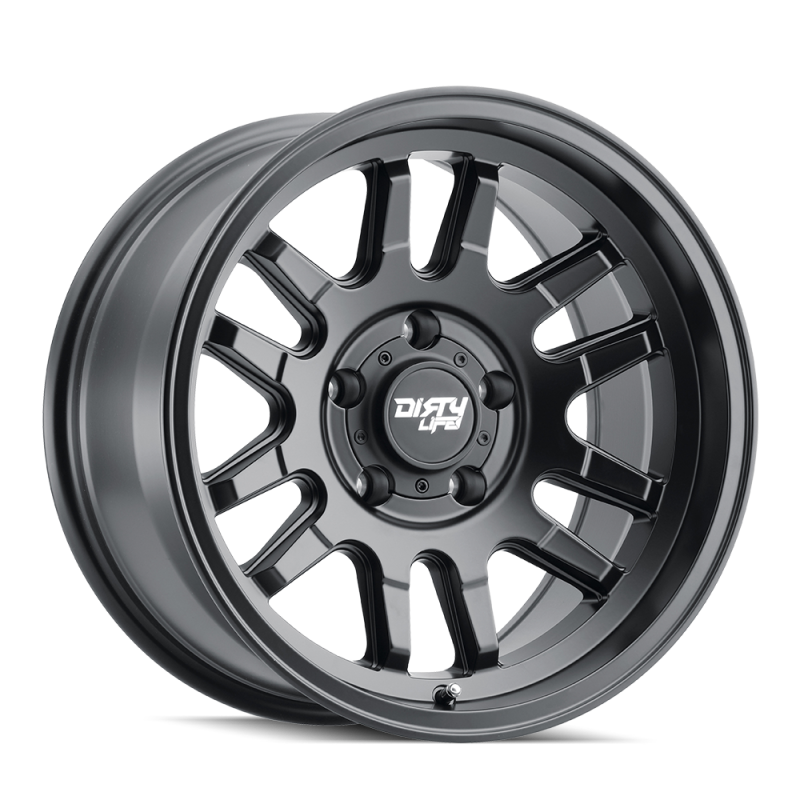 Dirty Life 9310 Canyon 17x9 / 6x139.7 BP / 0mm Offset / 106mm Hub Matte Black Wheel-thumbmail-1