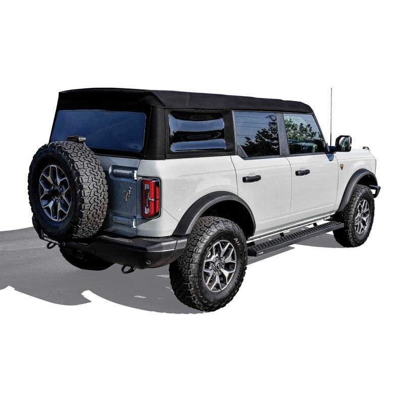 Westin Grate Steps Running Boards 75 in - Textured Black-thumbmail-2
