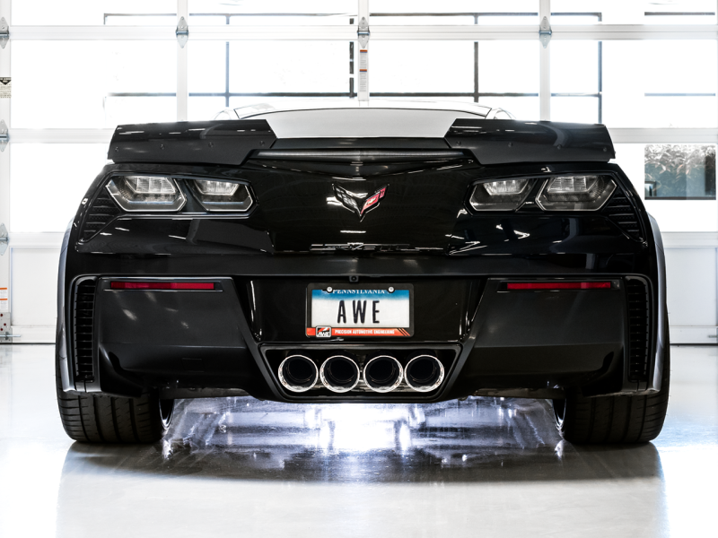 AWE Tuning 14-19 Chevy Corvette C7 Z06/ZR1 (w/o AFM) Touring Edition Axle-Back Exhaust w/Chrome Tips-thumbmail-10